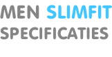 MEN SLIMFIT SPECIFICATIES